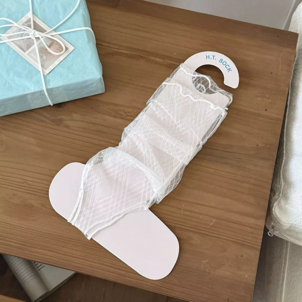 Lace Stirrup Socks, image 8