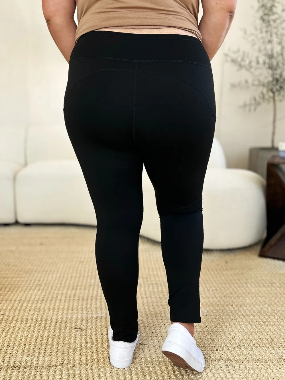 Wide Waistband Sports Leggings, image 17