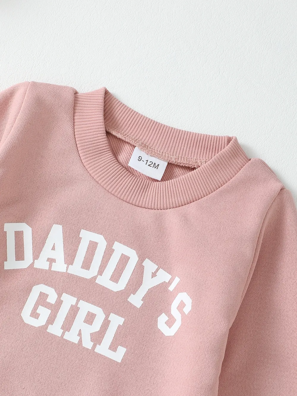 Children's Letter Graphic Sweatshirt and Pants Set, image 3