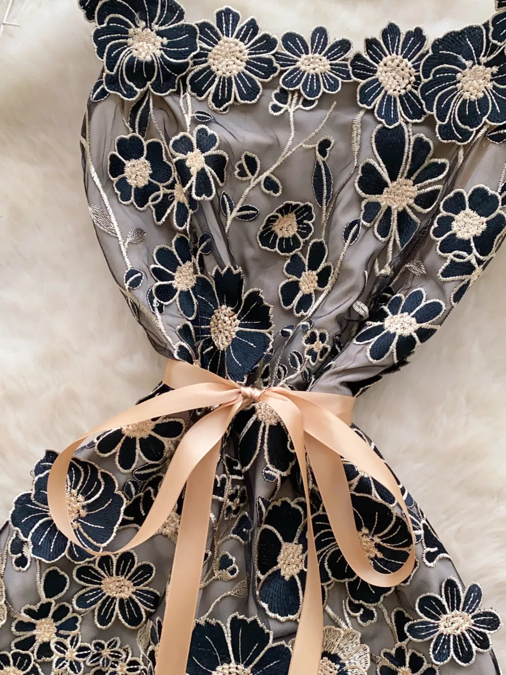 Floral Tie Waist Mini Dress, image 27