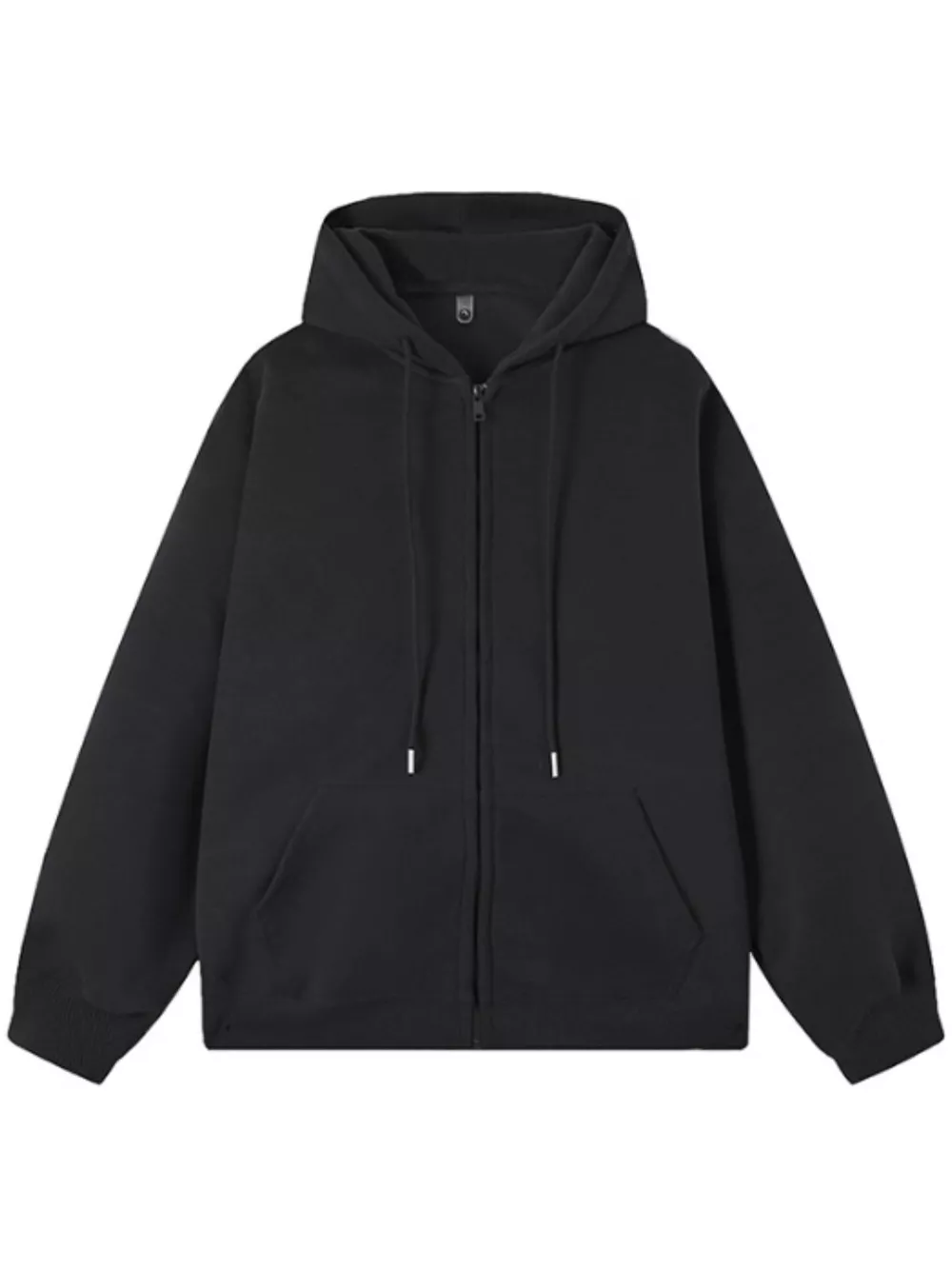 Men's Casual Loose Fit Zip-Up Hoodie, image 11