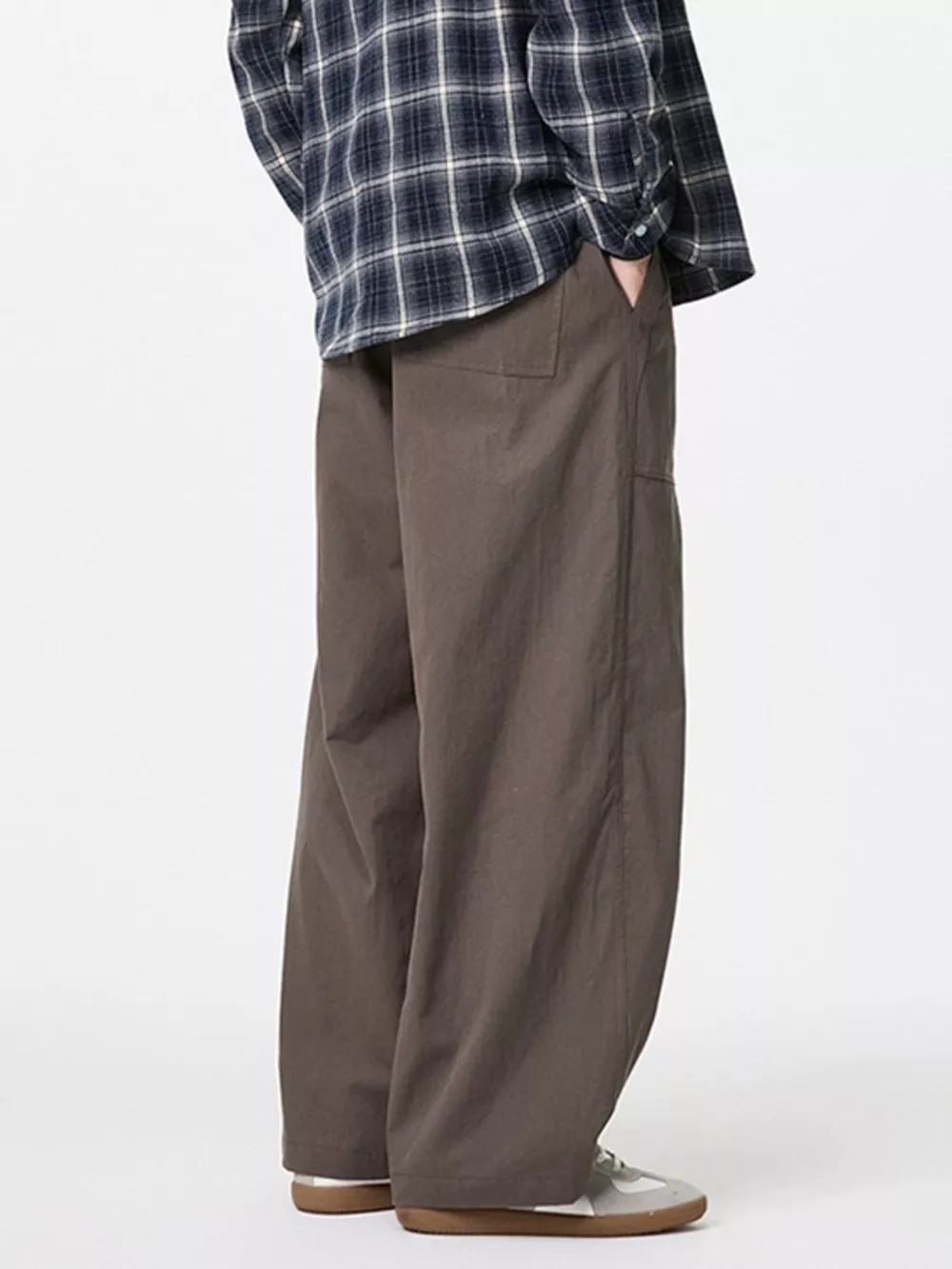 Men's Wide Leg Cargo Pants, image 9