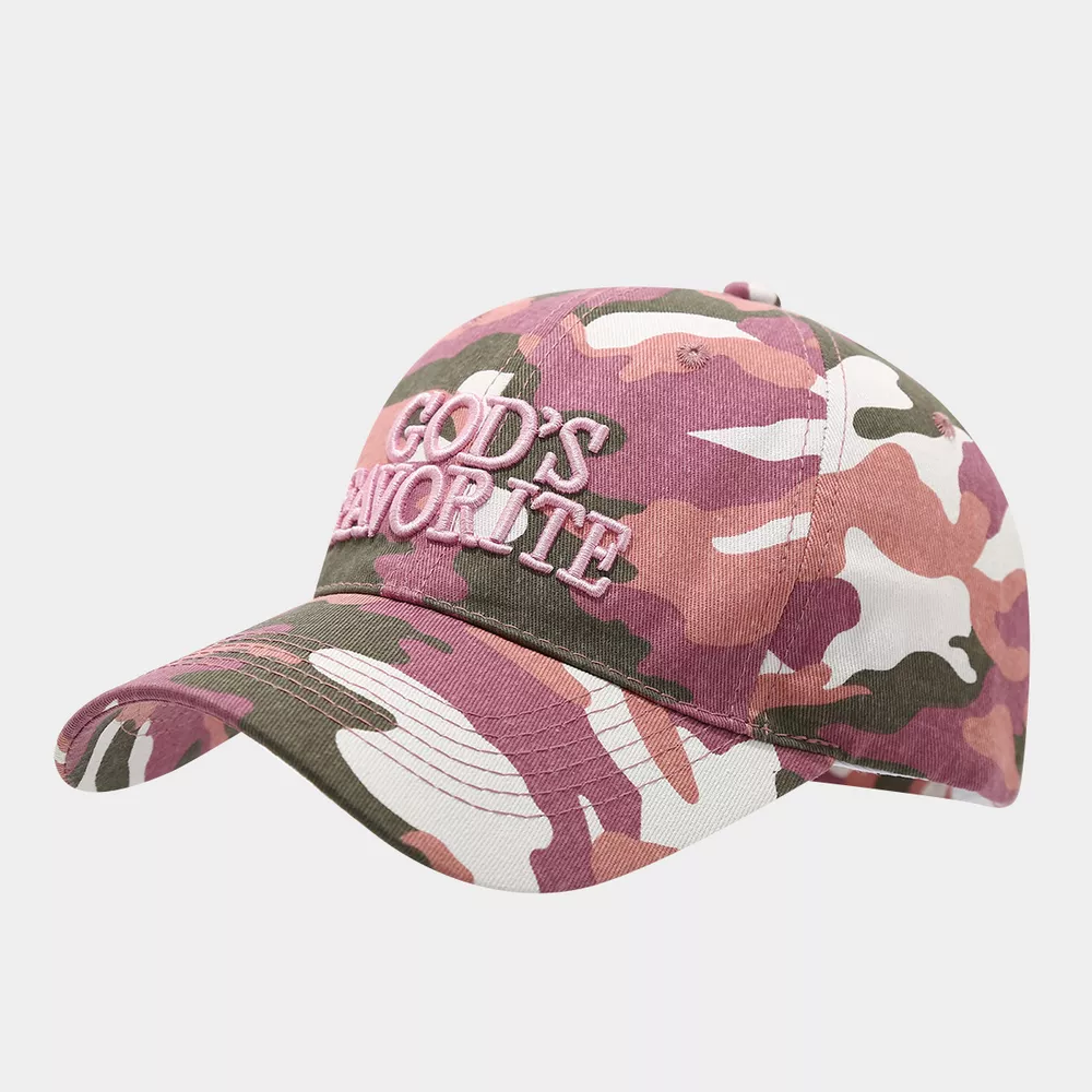 Camouflage Embroidered Baseball Cap, image 2