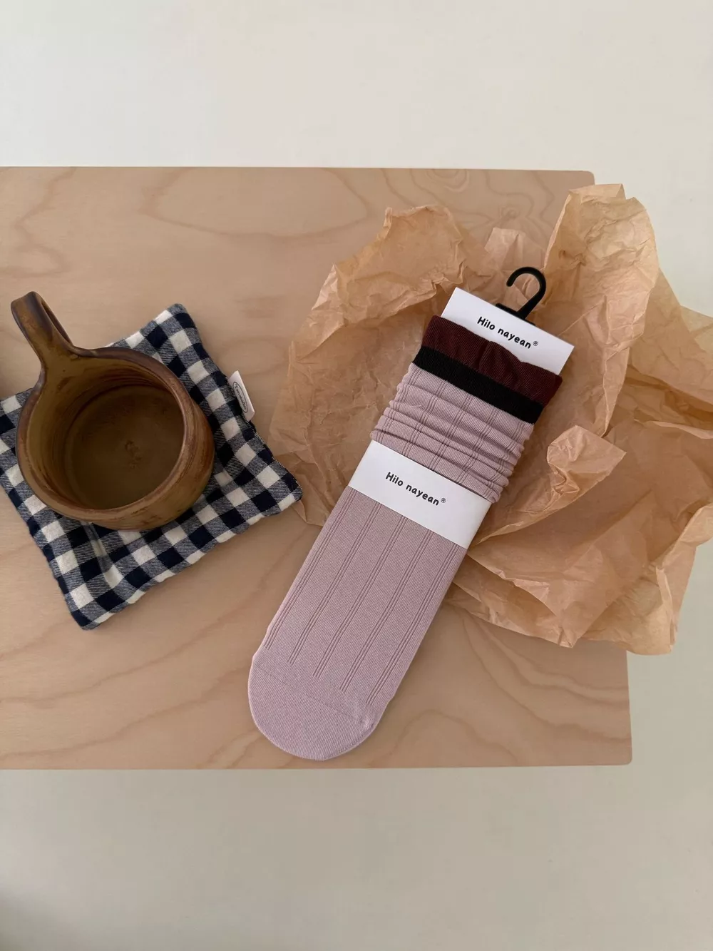 Solid Color Knit Socks, image 4