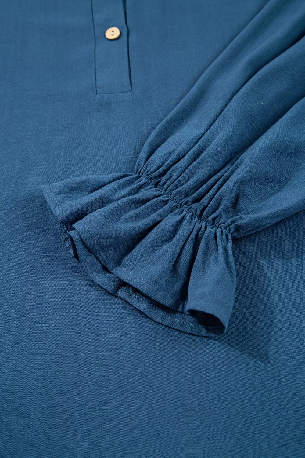 Button Detail Flounce Sleeve Blouse, image 10