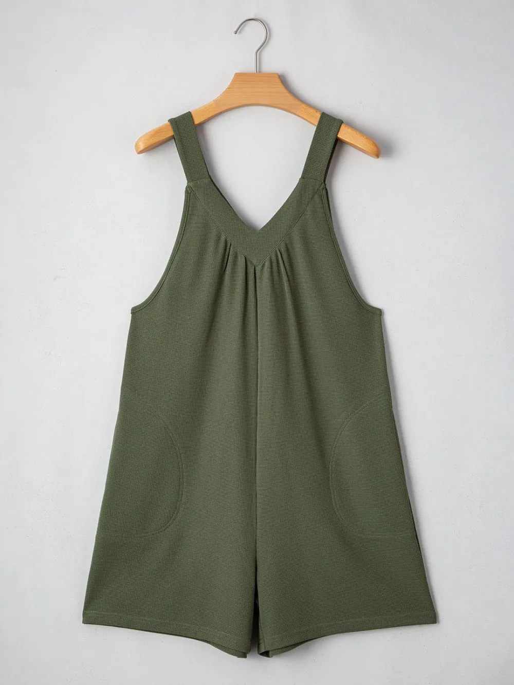 V-Neck Wide Strap Romper, image 18