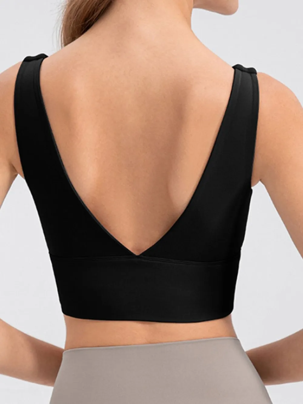 Scoop Neck Wide Strap Active Tank, image 9