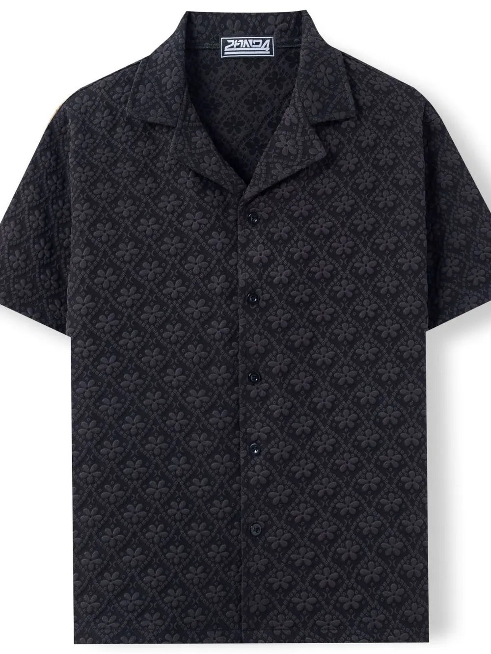 Men's Plus Size Button Down Short Sleeve Shirt, image 3
