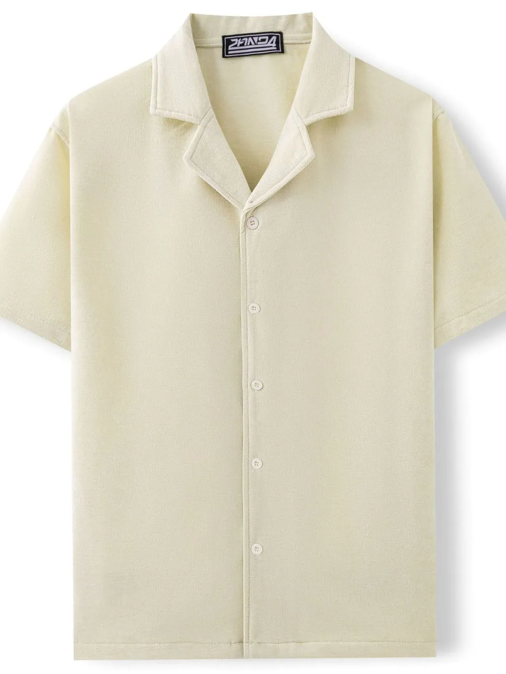 Men's Plus Size Button Down Short Sleeve Shirt, image 5