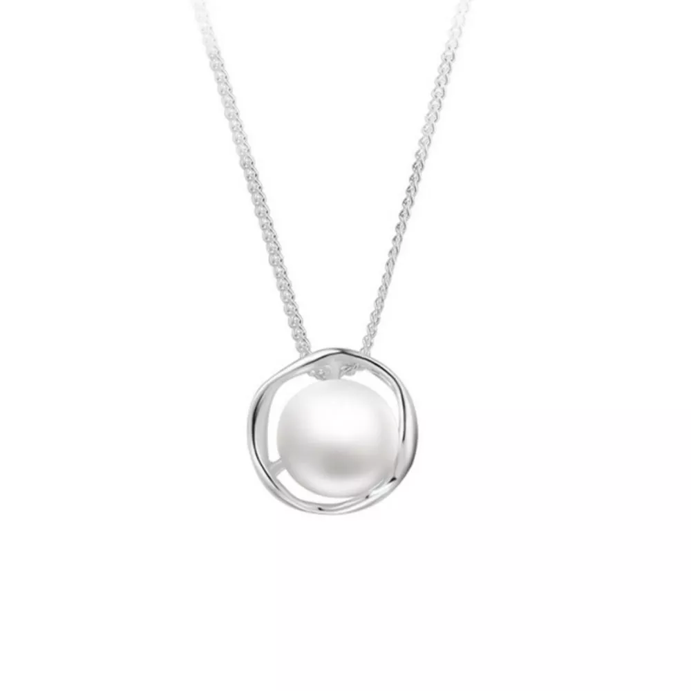 Pearl Pendant Necklace, image 6