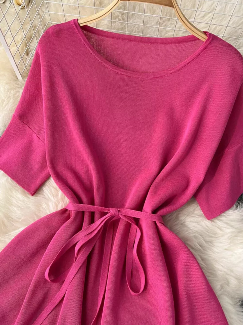 Short Sleeve Top and Wide Leg Pants Set, image 5