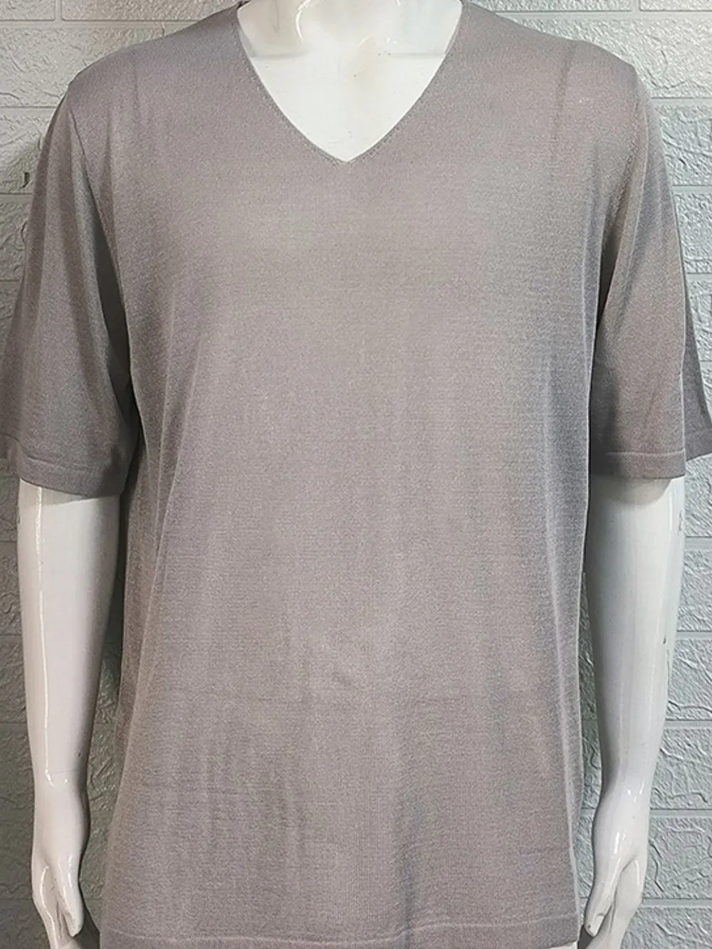 Men's V-Neck Short Sleeve T-Shirt, image 4