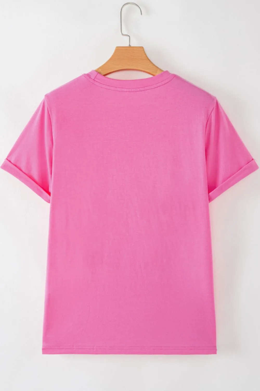 Graphic Round Neck Short Sleeve T-Shirt, image 6