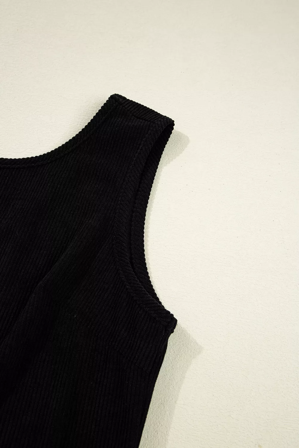 Corduroy Patch Pocket Sleeveless Mini Dress, image 13