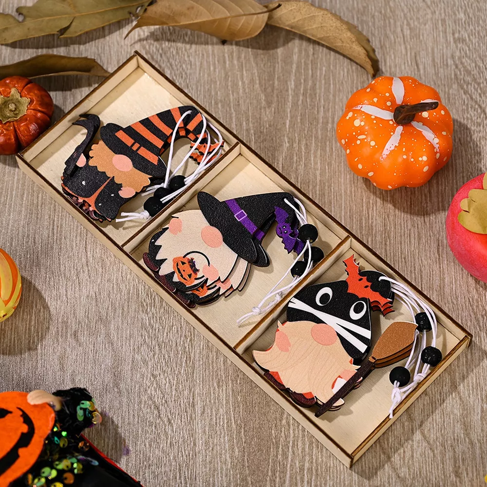 Halloween Gnome Hanging Ornaments Set, image 7