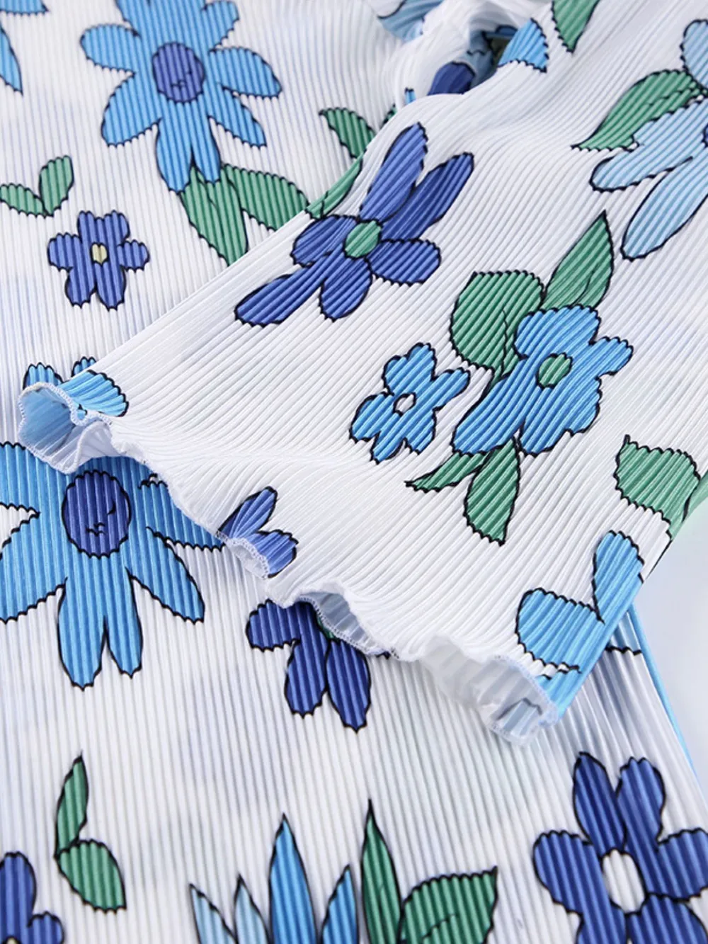 Printed Button Up Shirt and Pants Set, image 21