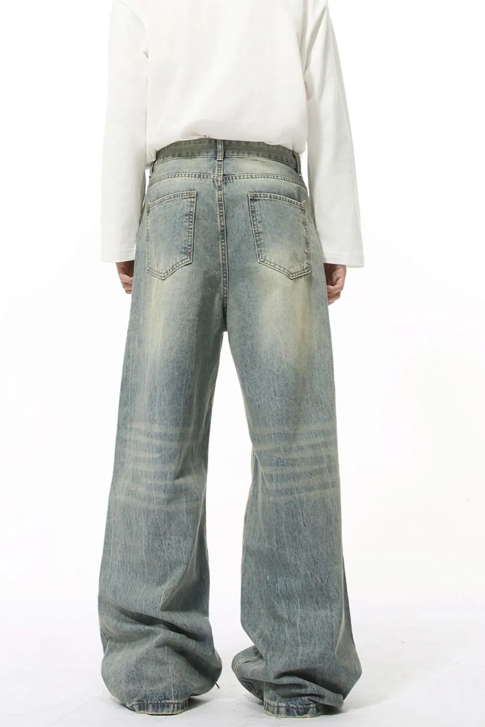 Wide Leg Jeans with Pockets, image 4