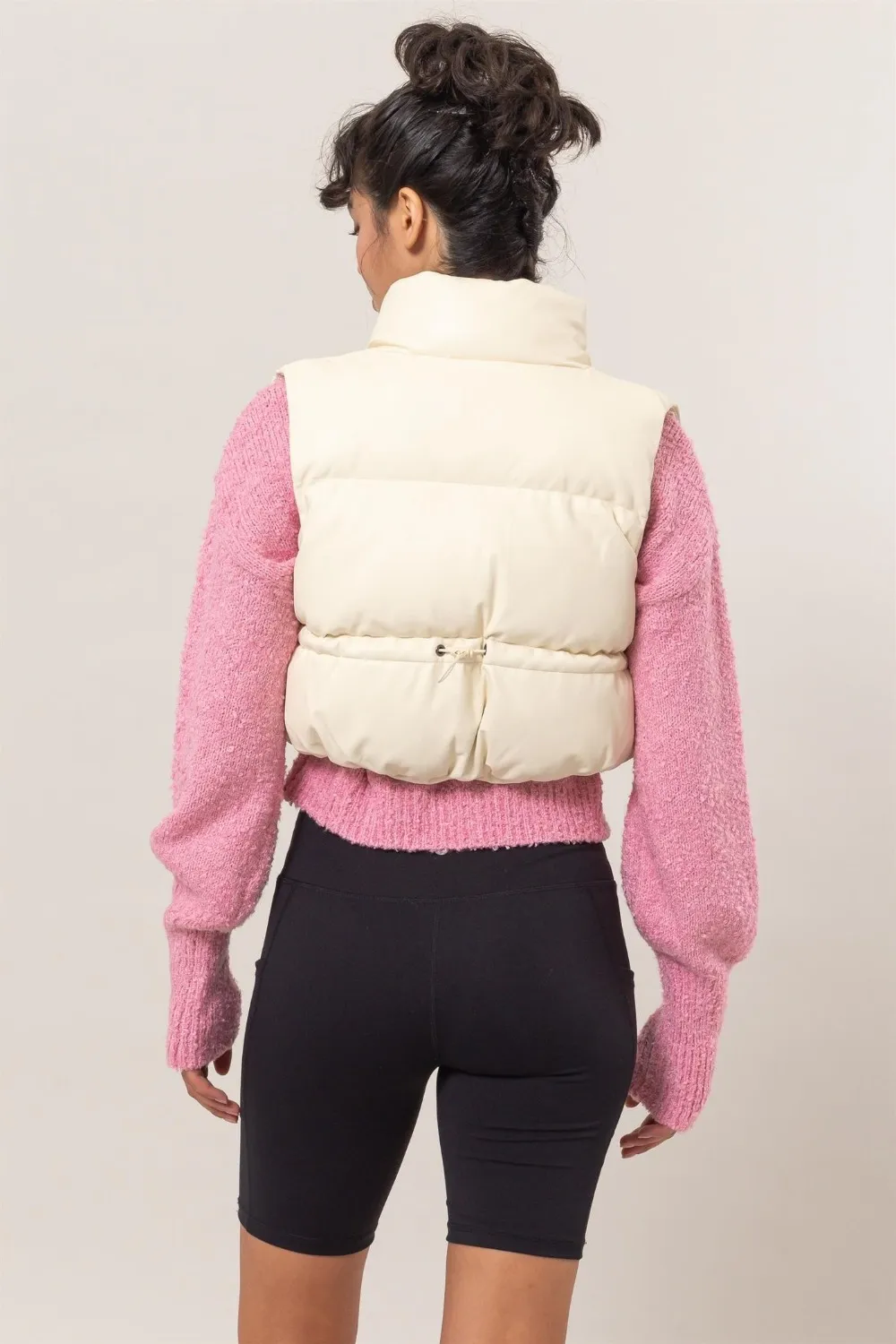 Pocketed Solid Vest Coat, image 2
