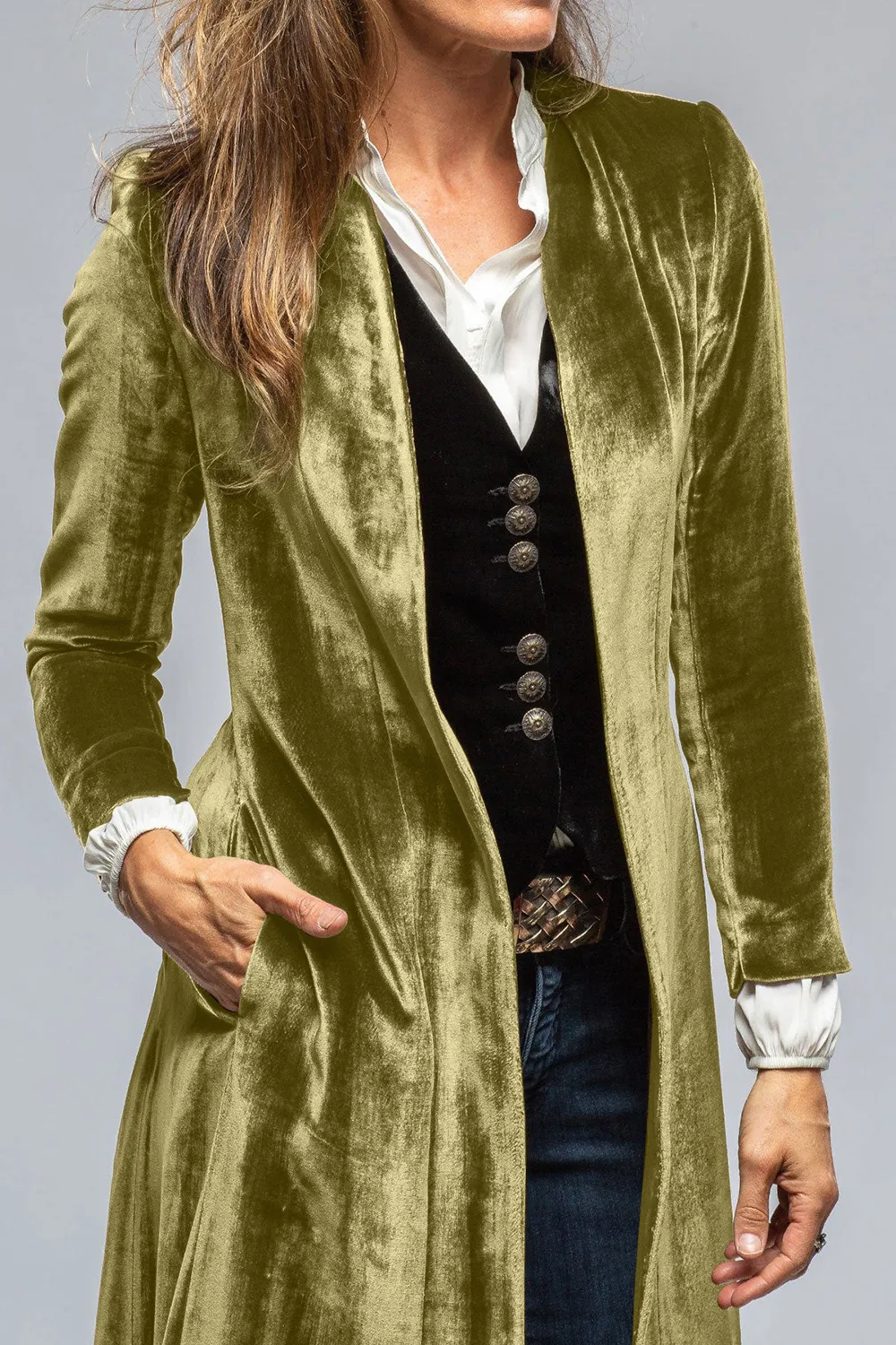 Slit Back Open Front Cardigan, image 6