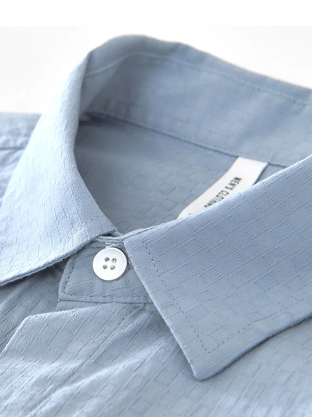 Men's Button Up Short Sleeve Shirt, image 5