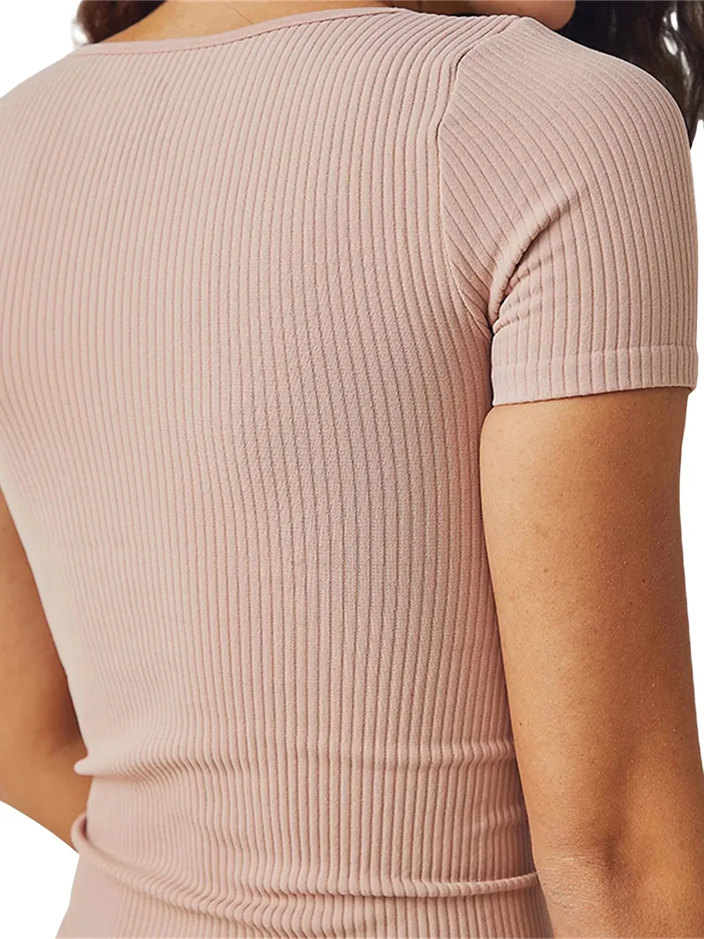 Round Neck Short Sleeve T-Shirt, image 20