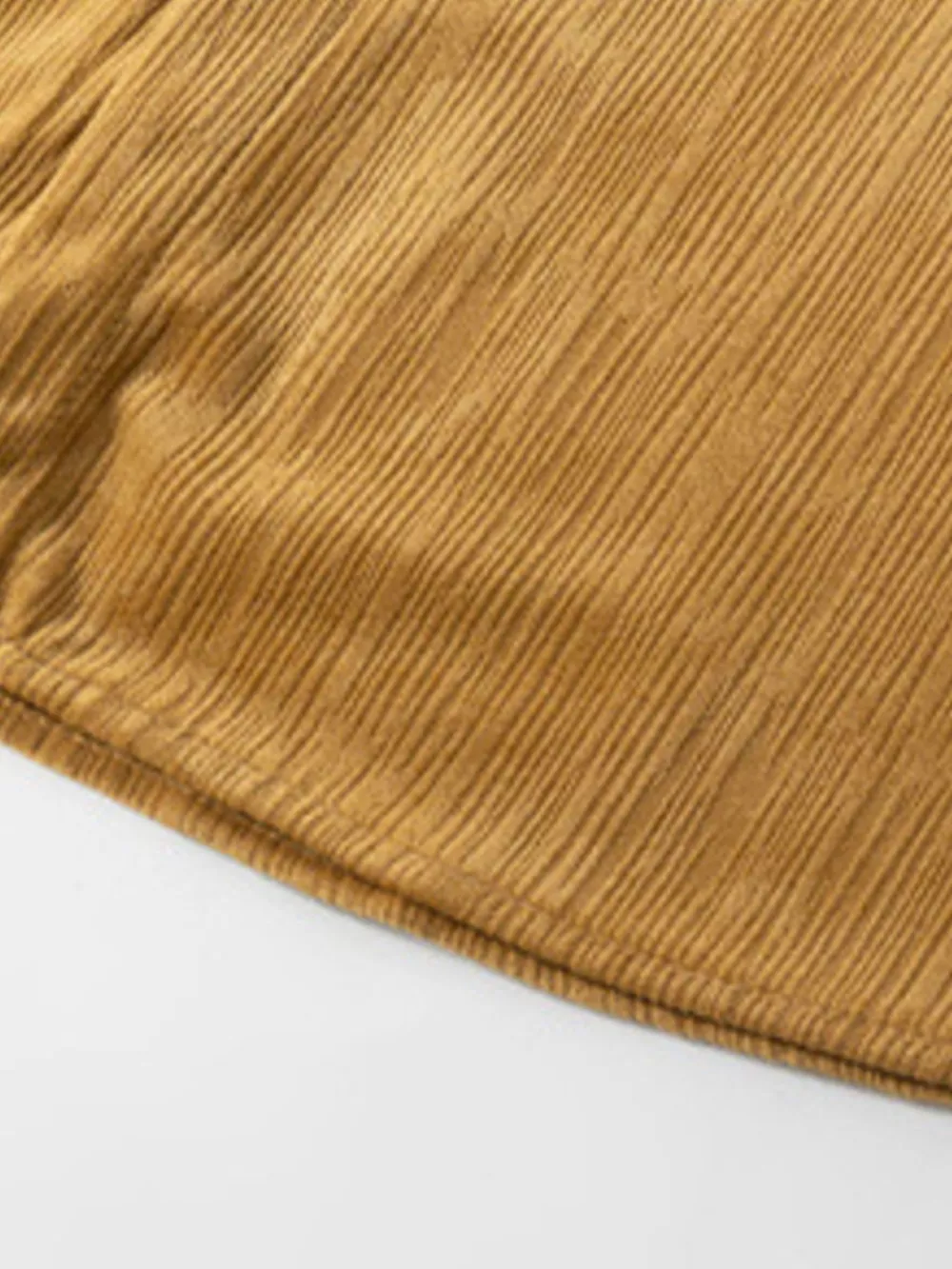 Men's Casual Corduroy Button-Down Shirt, image 4