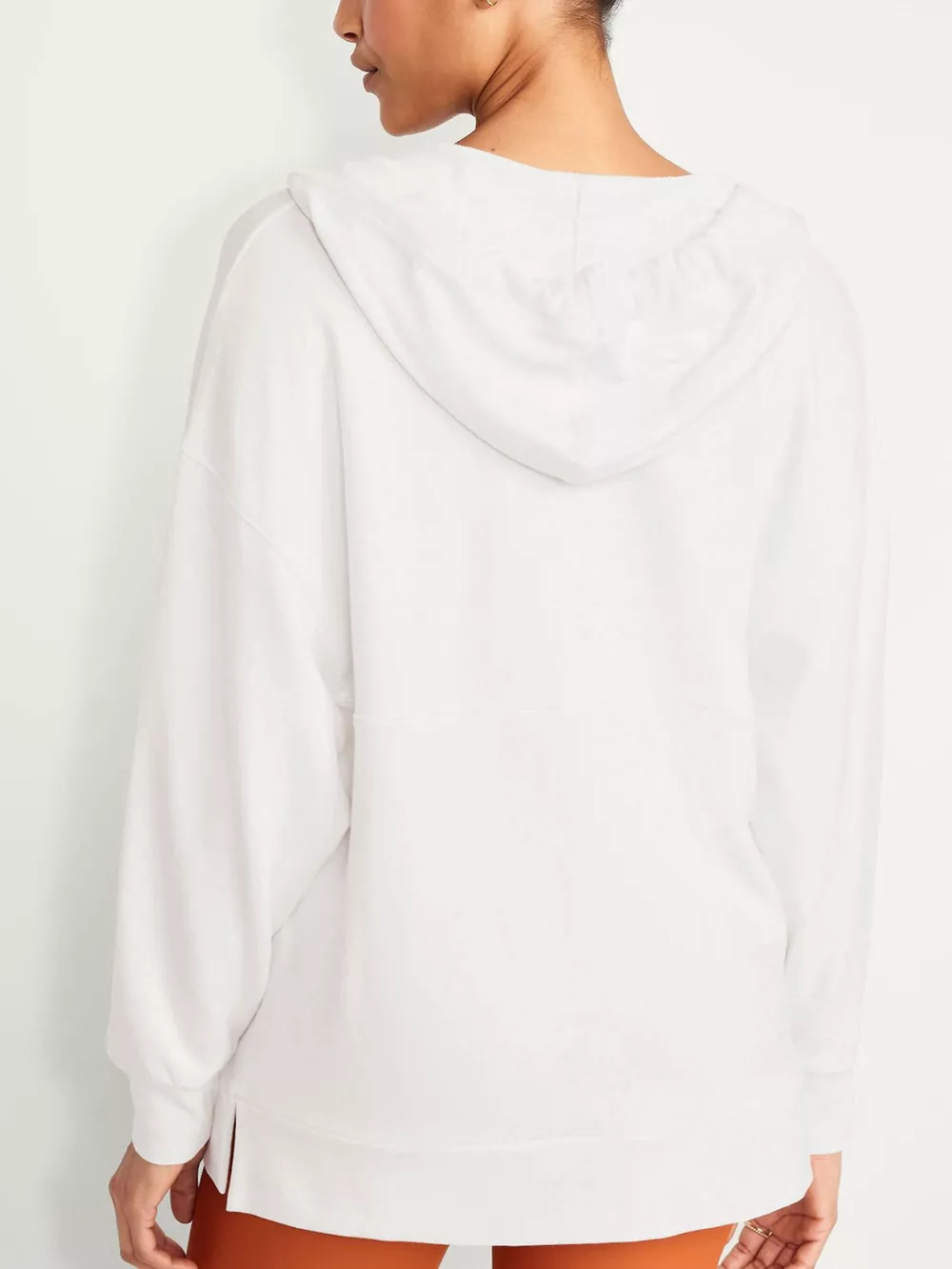Drawstring Kangaroo Pocket Long Sleeve Hoodie, image 12