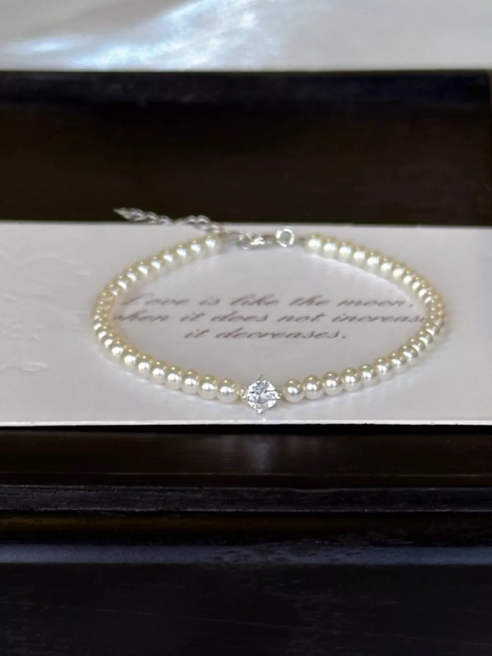 Adjustable Pearl Bracelet, image 6