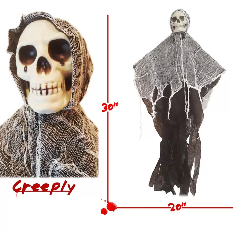 Halloween Spooky Hanging Skeleton Ghost, image 5