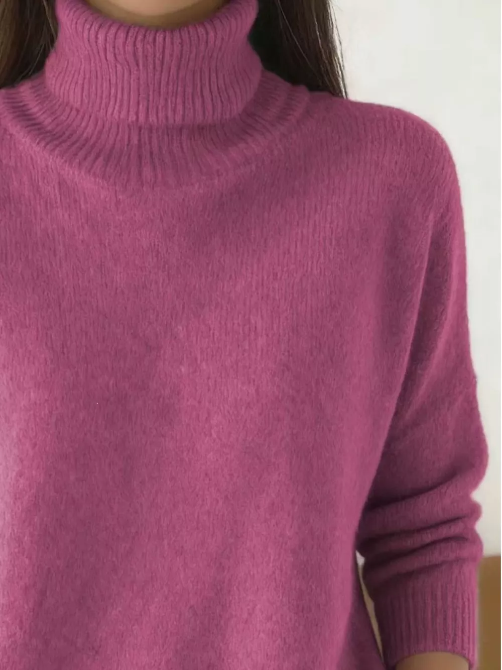 Turtleneck Long Sleeve Sweater, image 20