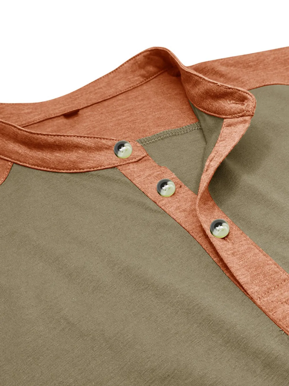 Men's Plus Size Color Block Short Sleeve Polo Shirt, image 4