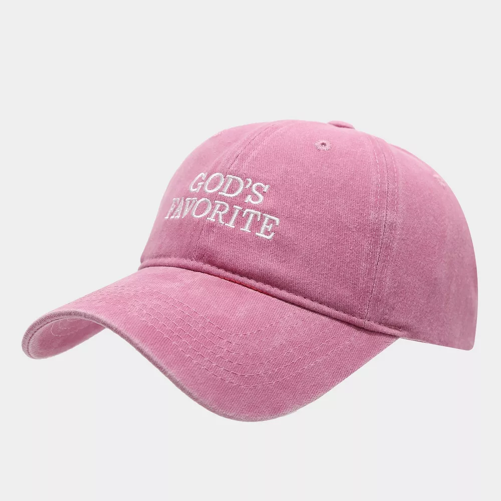 Embroidered Washed Baseball Cap, image 3
