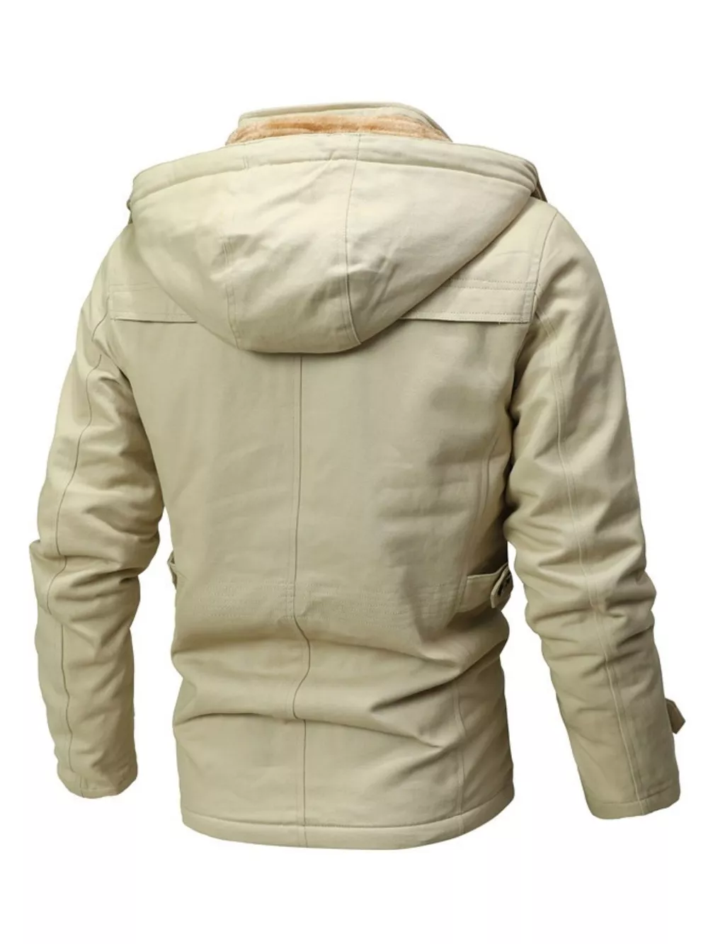 Men's Plus Size Zip Up Lightweight Bomber Jacket, image 3