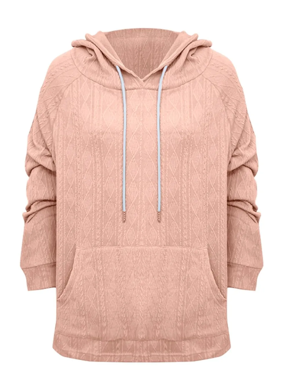 Full Size Drawstring Long Sleeve Hoodie, image 23