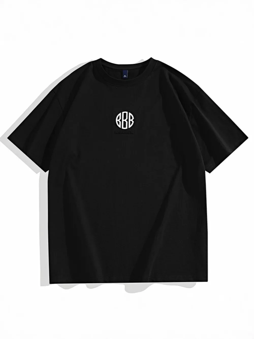 Men's Plus Size Round Neck Short Sleeve T-Shirt