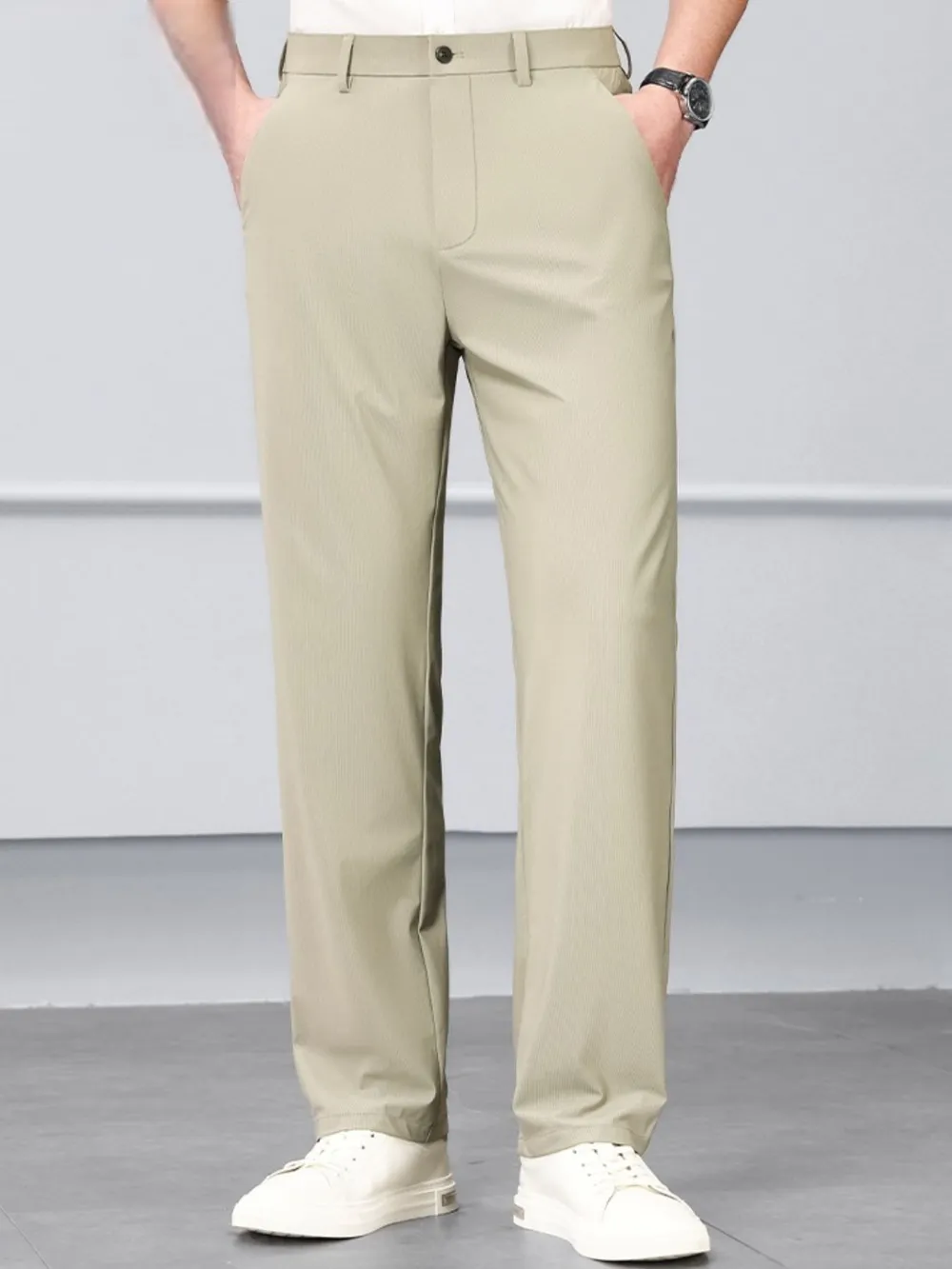 Men's Loose Fit Jeans with Pockets, image 9