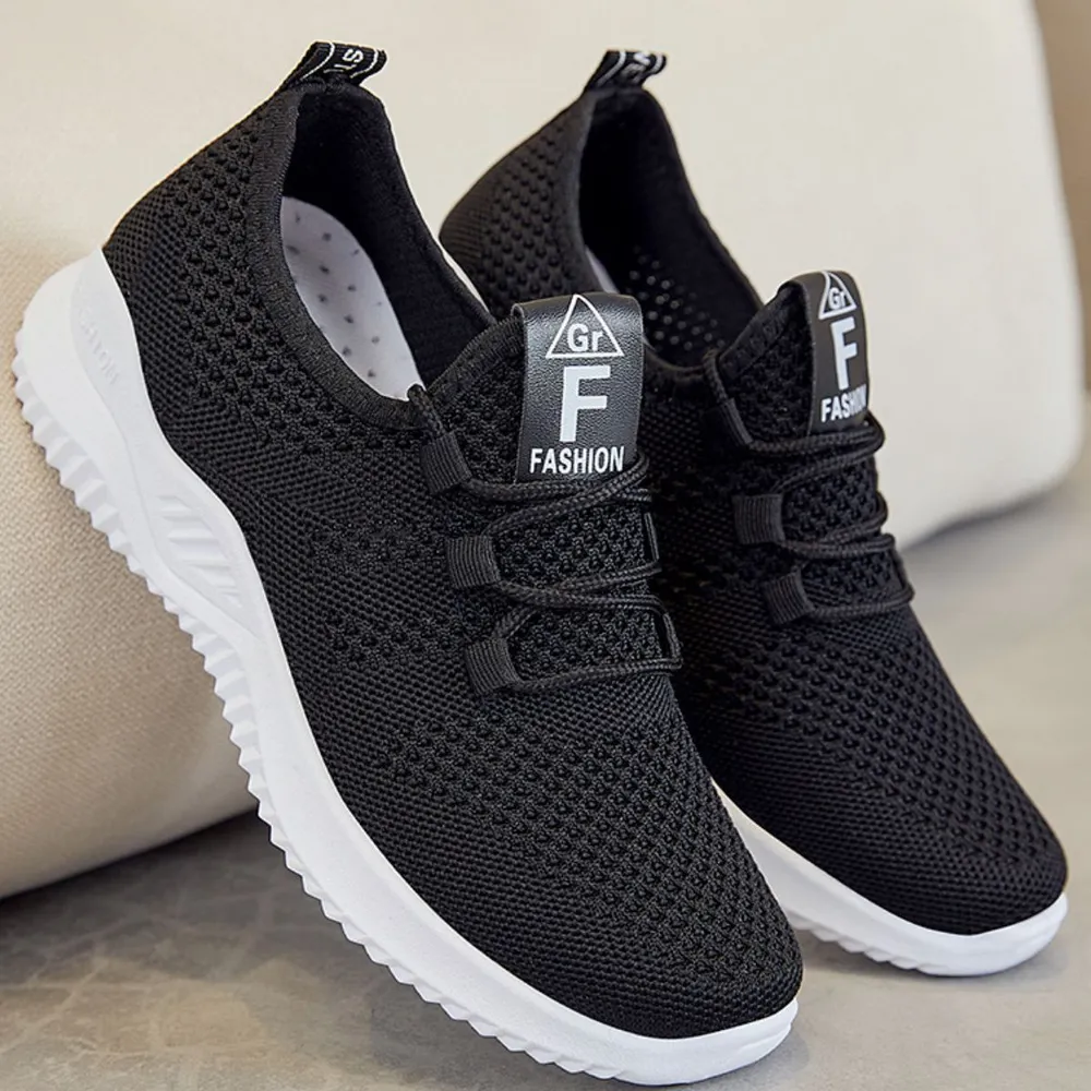 Breathable Mesh Lace Up Athletic, image 11