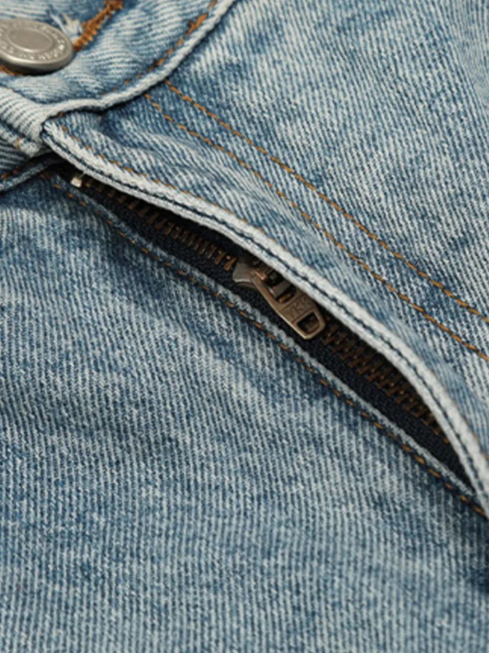 Men's Washed Relaxed Fit Baggy Jeans, image 7