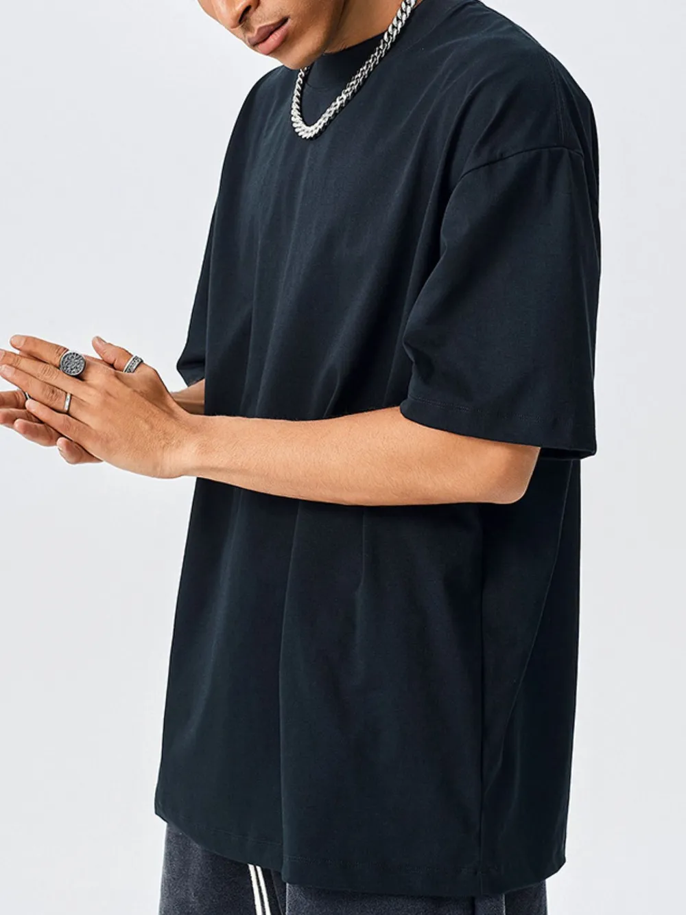 Men's Round Neck Short Sleeve T-Shirt