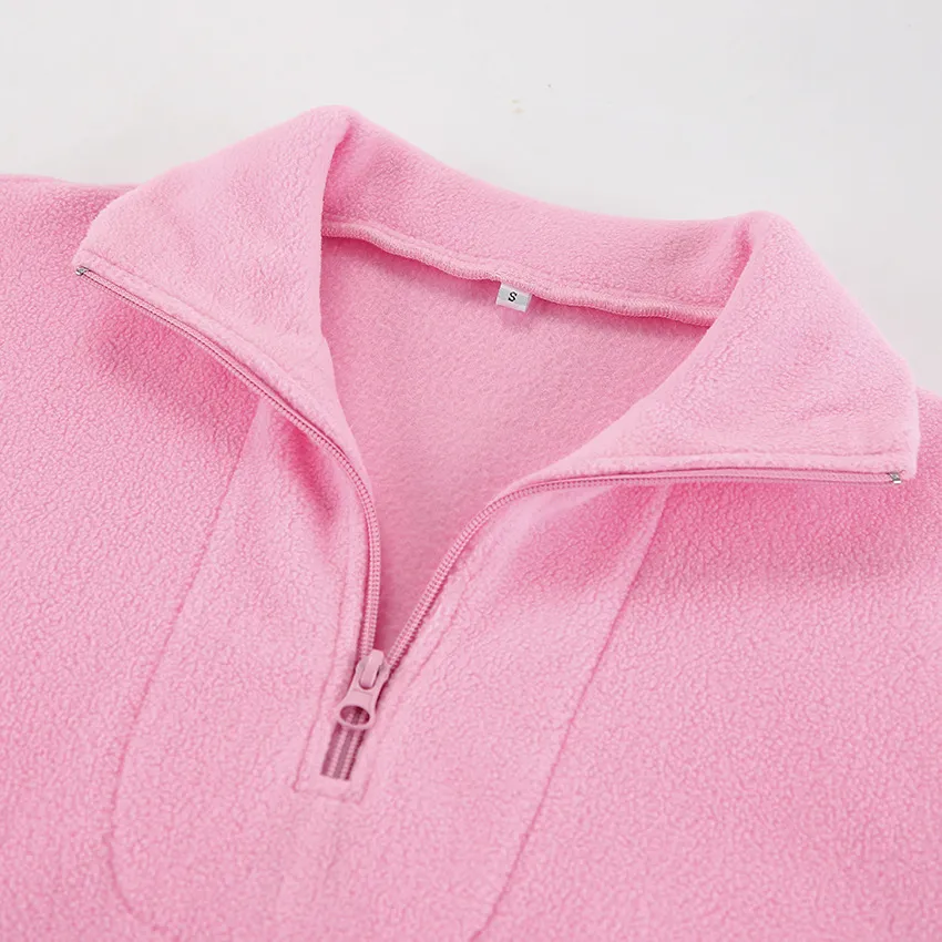 Quarter Zip Long Sleeve Sweatshirt, image 8
