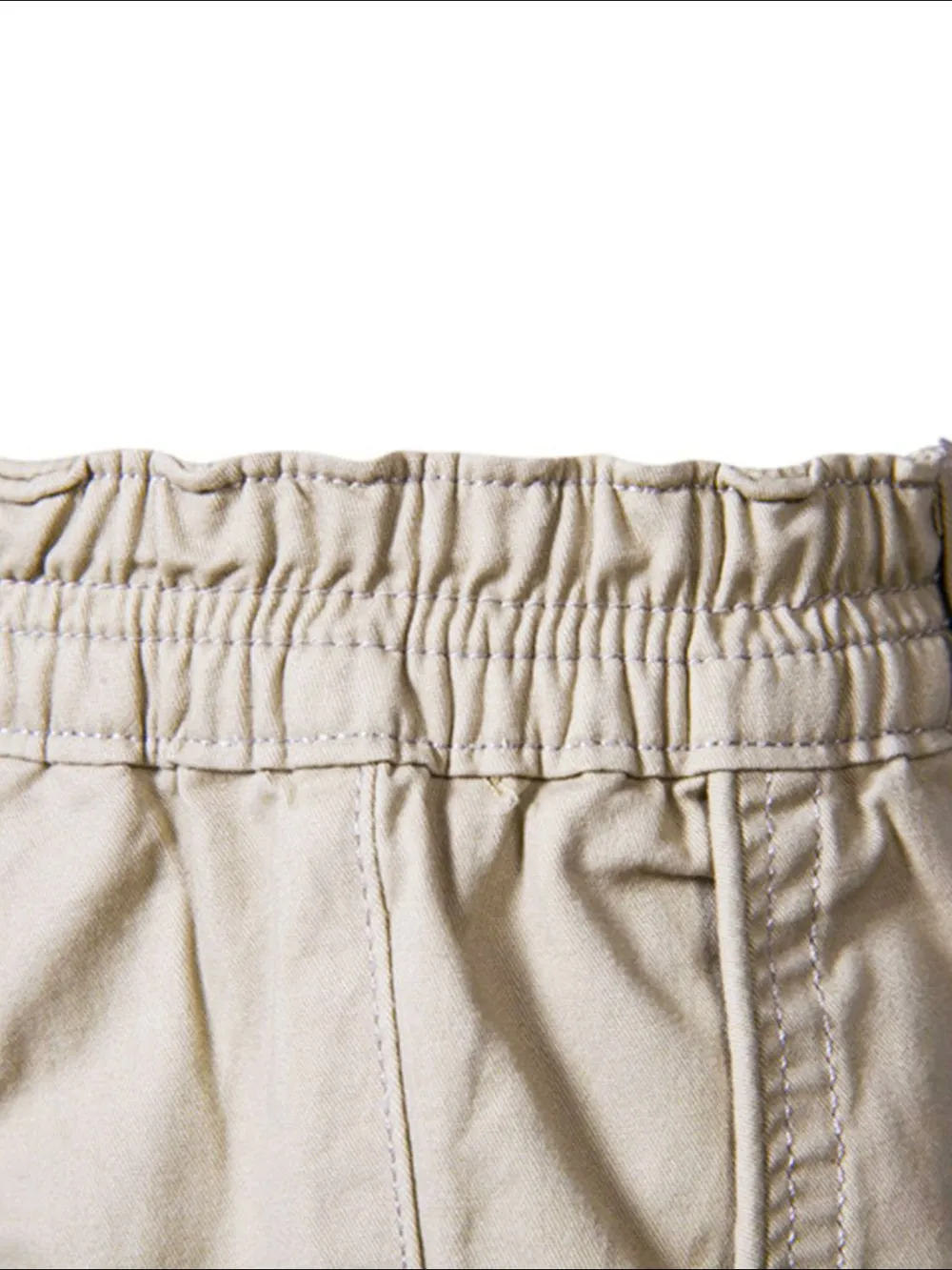 Men's Elastic Waist Shorts with Pockets, image 13