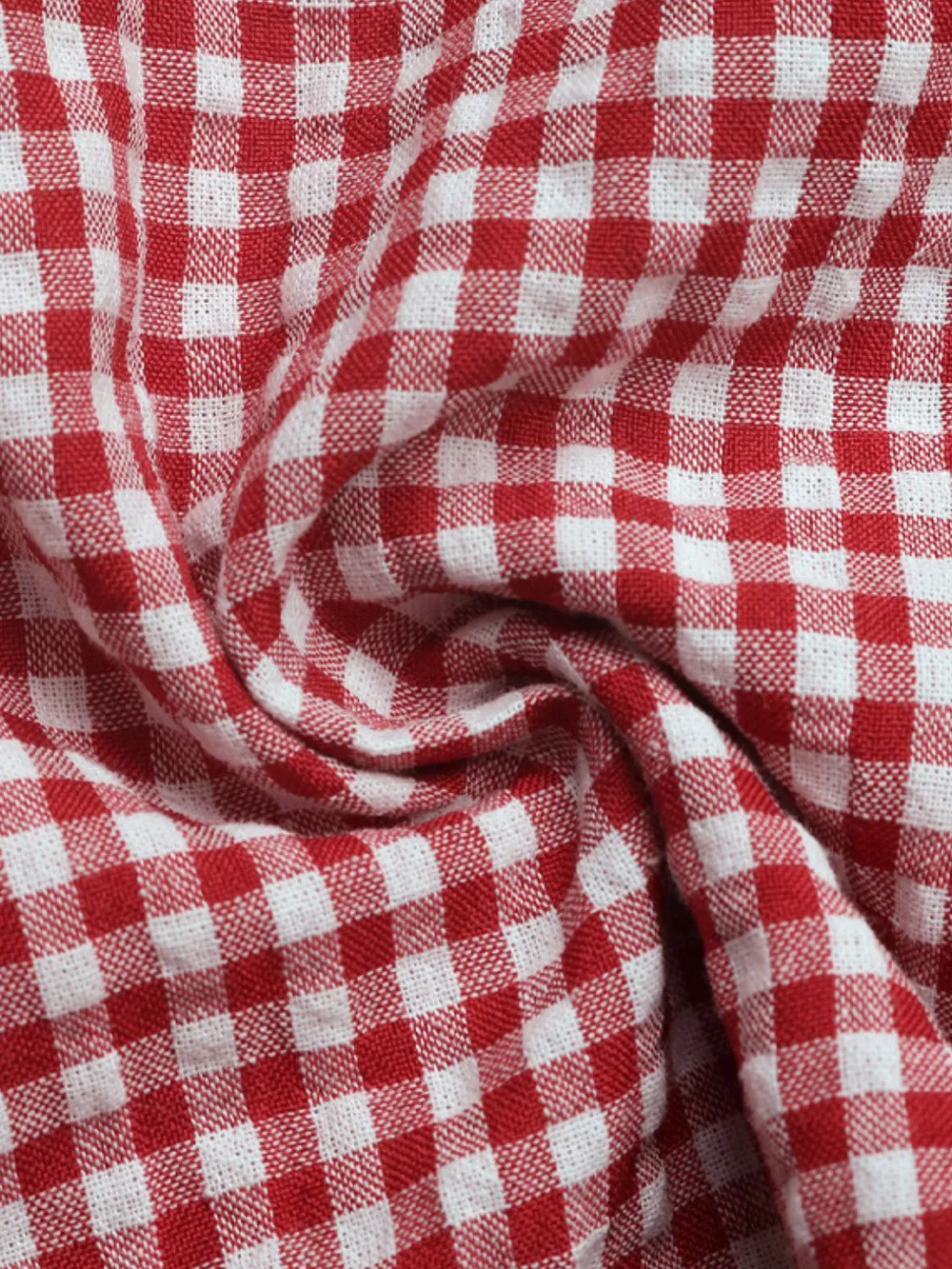 Contrast Plaid Square Neck Tank, image 6