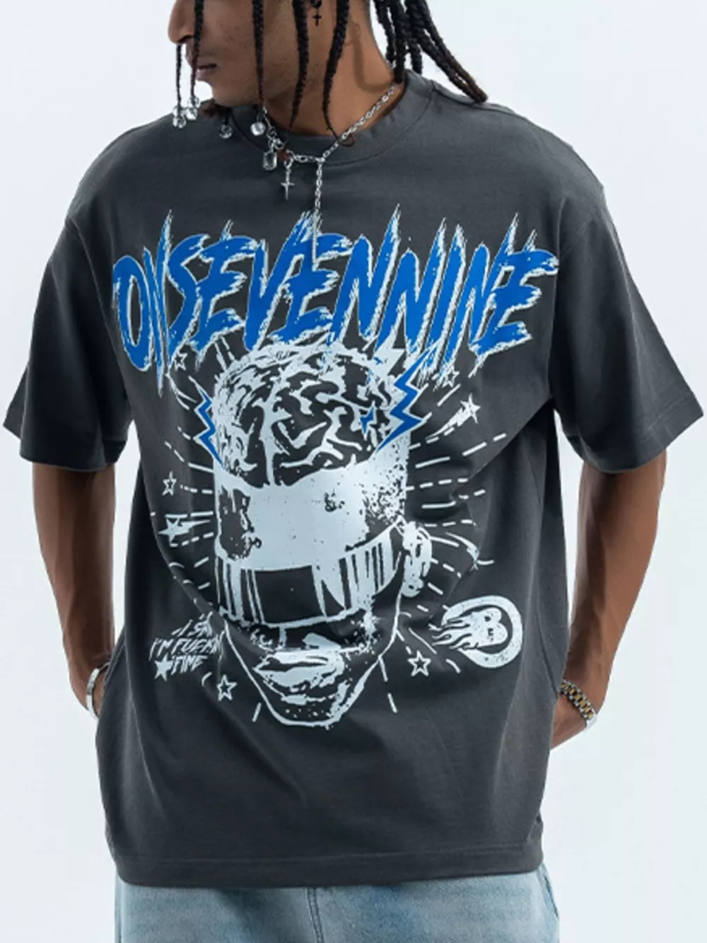 Men's Graphic Relaxed Fit T-Shirt