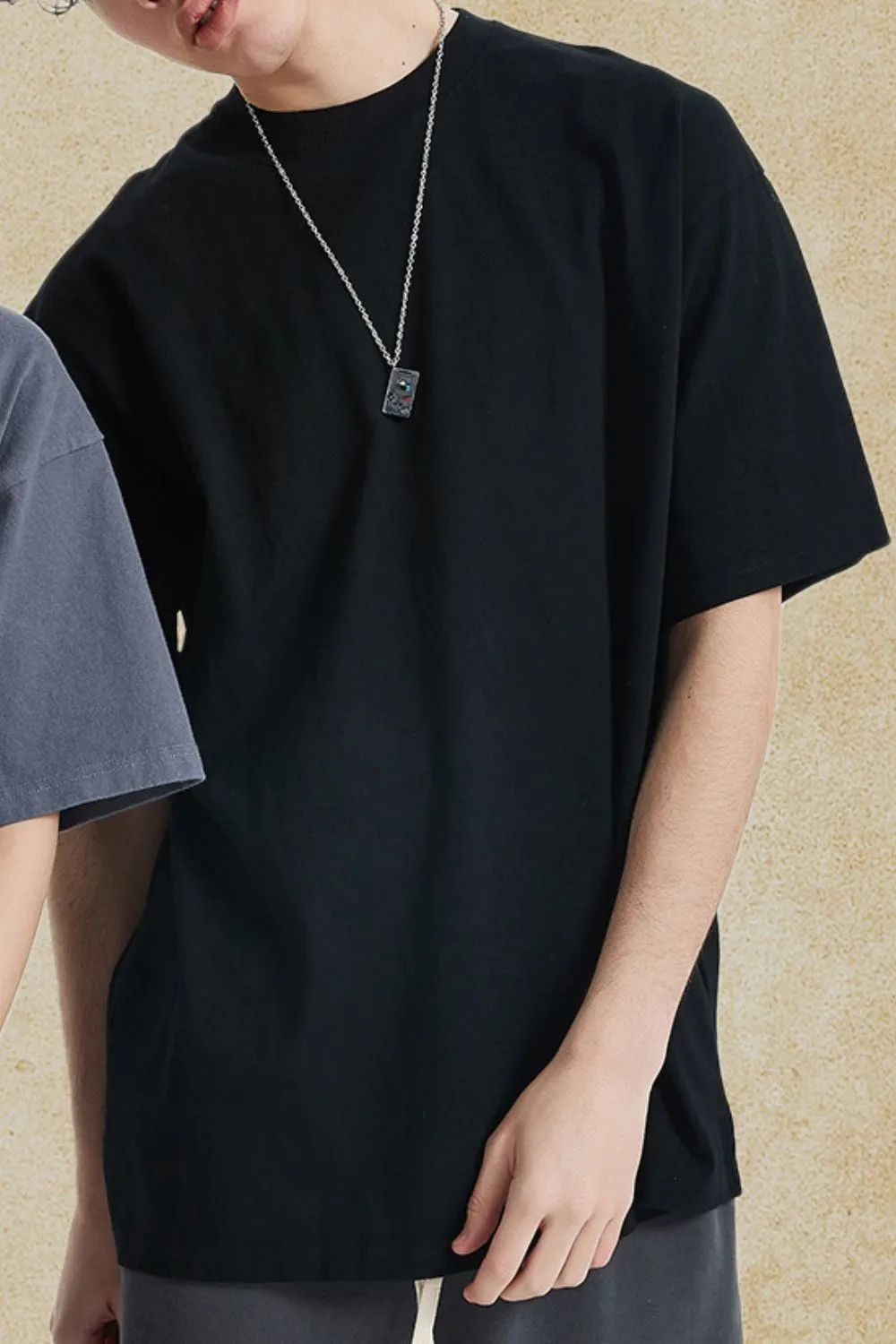 Men's Round Neck Half Sleeve T-Shirt, image 2