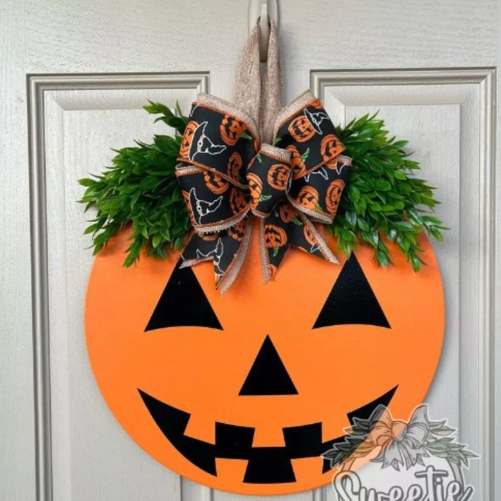 Halloween Decorative Wooden Door Hanger, image 3