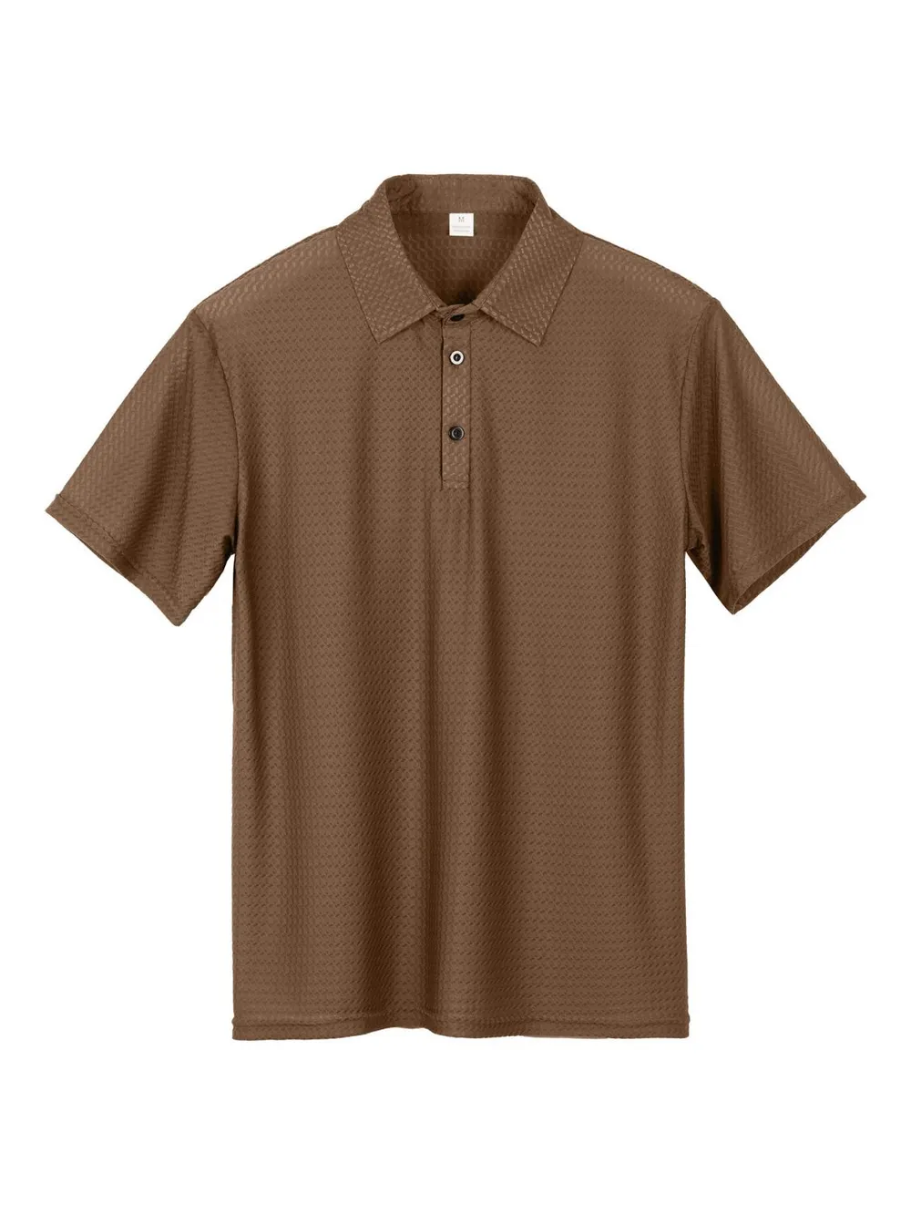 Men's Full Size Collared Neck Short Sleeve Polo Plus Size, image 6