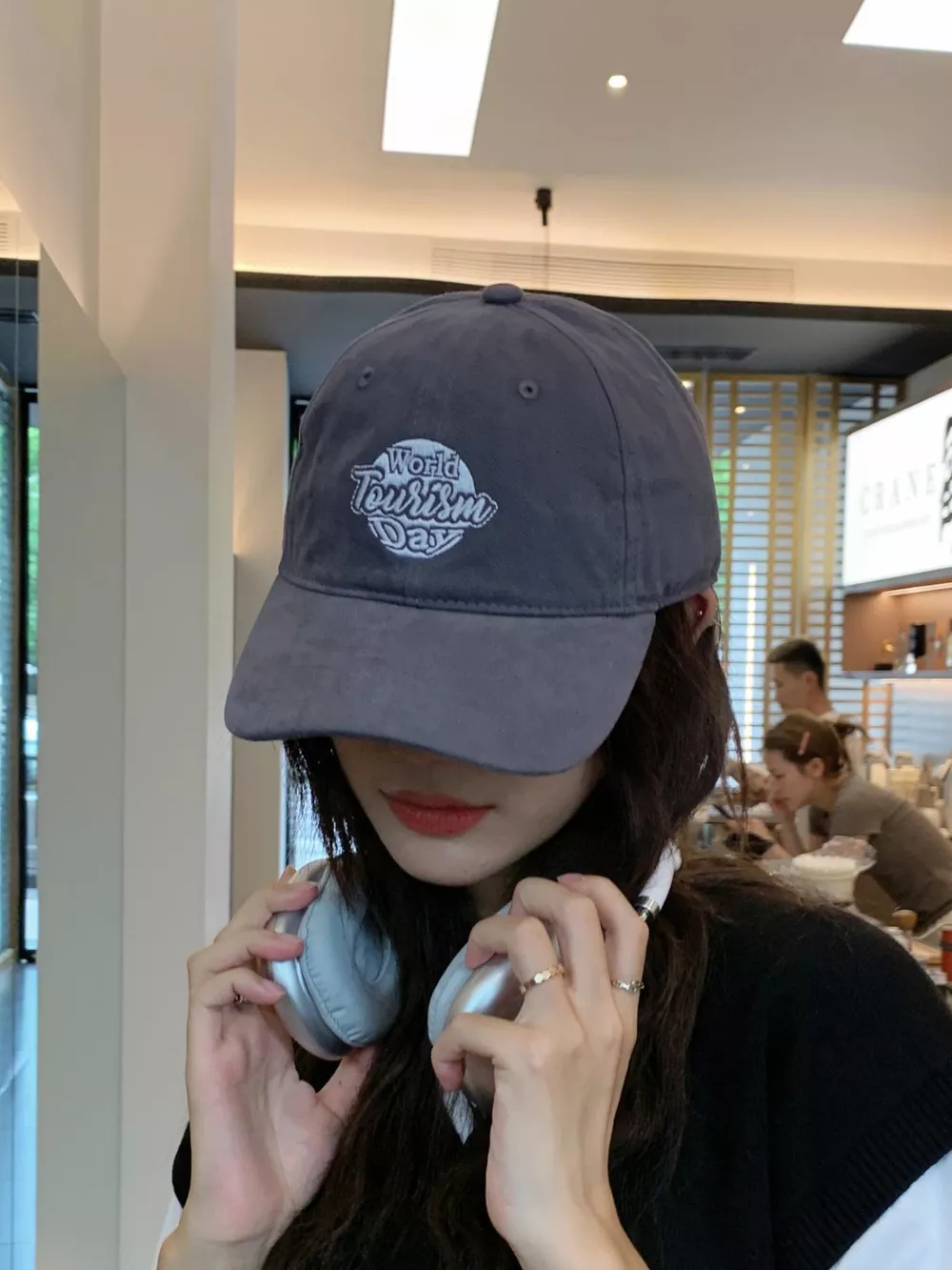 World Tourism Day Embroidered Baseball Cap, image 4