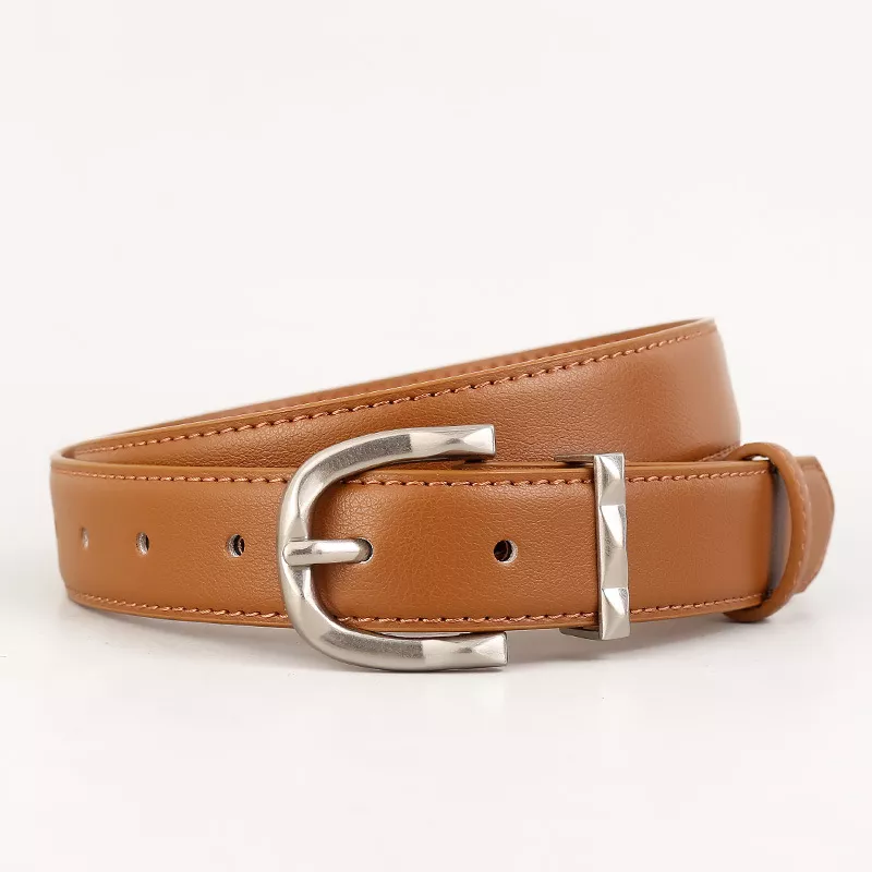 Classic Leather Skinny Belt, image 4