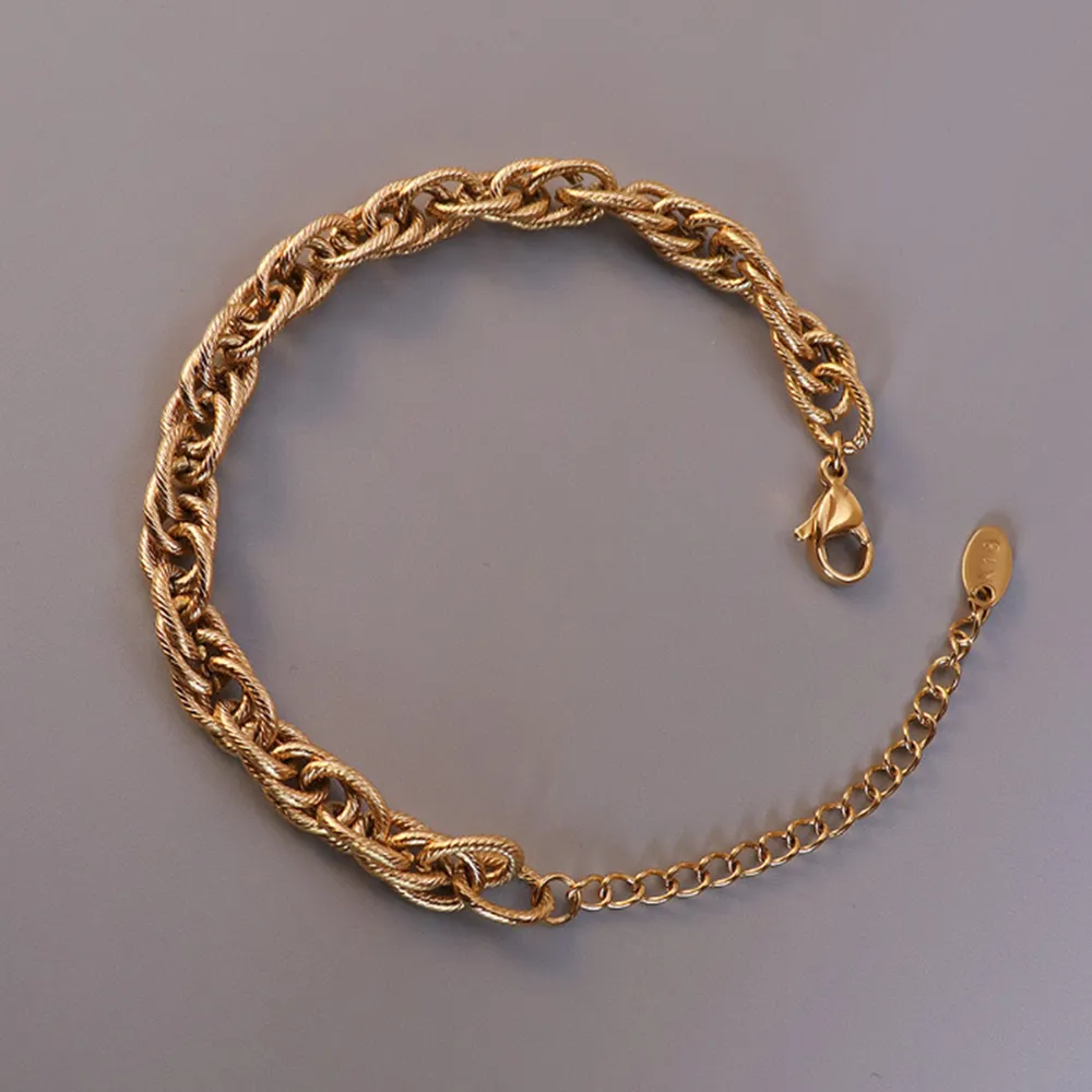Titanium Steel Chain Bracelet, image 4