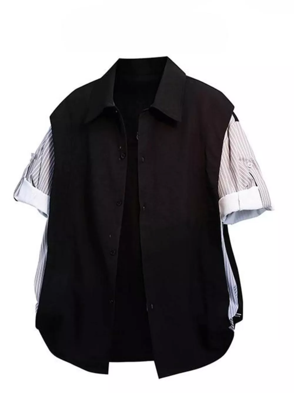 Men's Button Up Short Sleeve Shirt